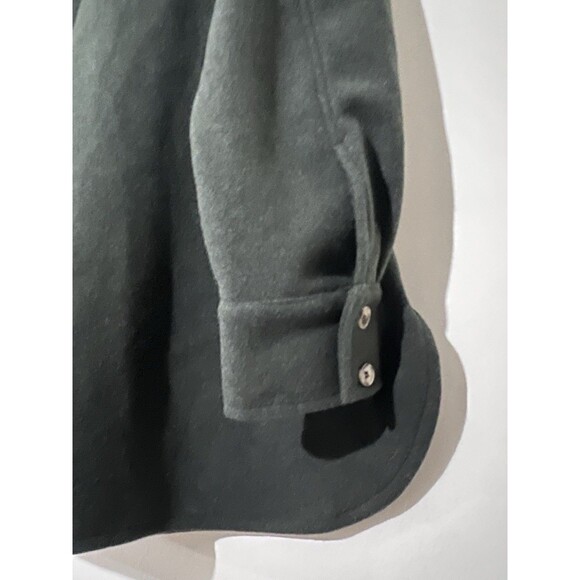 H&M men's Regular fit Size Medium twill jacket in dark green khaki - Picture 4 of 5